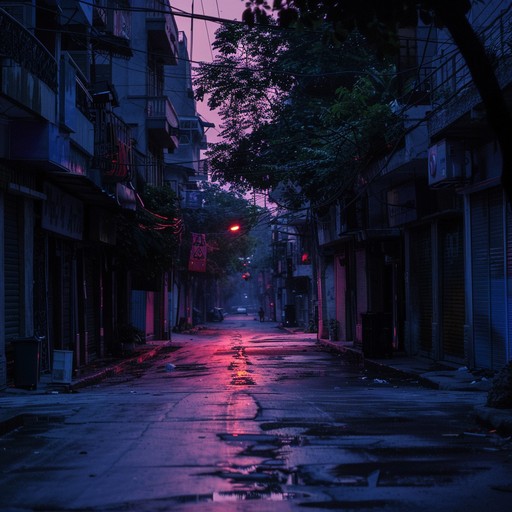In the heart of an abandoned city, the minimalistic composition evokes the melancholic beauty of forgotten spaces. The delicate melodies of a piano interlace with subtle urban ambient sounds, creating an otherworldly atmosphere that immerses the listener in solitude and nostalgia.