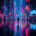 high octane synth beats capturing the pulse of cyberpunk metropolis