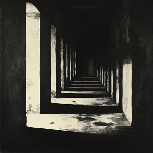 A chilling instrumental piece that weaves unsettling melodies with dissonant harmonies, creating an atmosphere of suspense and unease as if wandering alone through a haunted landscape under the cloak of night.