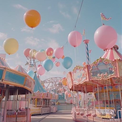 Imagine stepping into a whimsical world of candy colored dreams, where every note brings a smile and every beat invites you to dance. This playful instrumental track is designed to lift spirits and energize the soul, reminiscent of the vibrant and playful essence of k pop. The melody is carried by a sparkling synthesizer, creating a joyful soundscape that is both catchy and delightfully fun. The dynamic shifts smoothly from bouncy verses to an upbeat, festive chorus, radiating pure joy and enthusiasm.