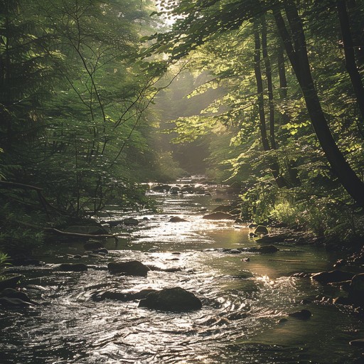 A calm and introspective track where delicate piano melodies intertwine with ambient soundscapes, capturing the essence of nature's tranquility and human spirituality. Gentle wind chimes and subtle strings enhance the serene atmosphere, making it a perfect soundtrack for meditation or peaceful contemplation.