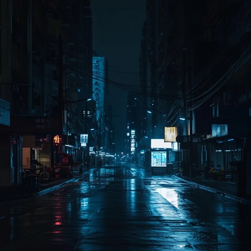 Immerse yourself in a brooding dub track that evokes the feeling of wandering through empty city streets at midnight. A deep, pulsating bassline is complemented by echoing, ghostly percussions, creating an atmosphere of eerie solitude and introspection. The track builds a haunting, almost cinematic soundscape, perfect for late night introspection and urban exploration.