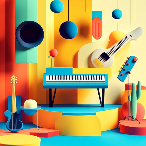 An instrumental piece blending soulful grooves with toy like sounds, creating a whimsical and nostalgic atmosphere. Featuring classic toy instruments like xylophones and kazoos, it bridges the past and present, offering a unique, heartwarming experience.