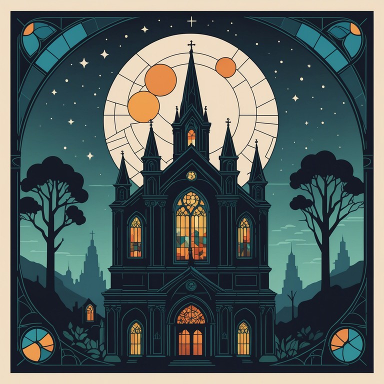 This track is a quiet exploration of gothic aesthetics blended with tranquil soundscapes, perfect for reflective moments in dim, candlelit rooms. The music creates a serene yet slightly melancholic atmosphere with its slow, haunting melodies played on a church organ, embracing the essence of solitude and mystery.