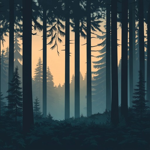 An instrumental piece that blends gentle acoustic melodies with ethereal elements, capturing the tranquility and mysterious beauty of twilight in the forest. The track features soothing freak folk rhythms layered with ambient sounds that evoke a sense of calm and introspection.