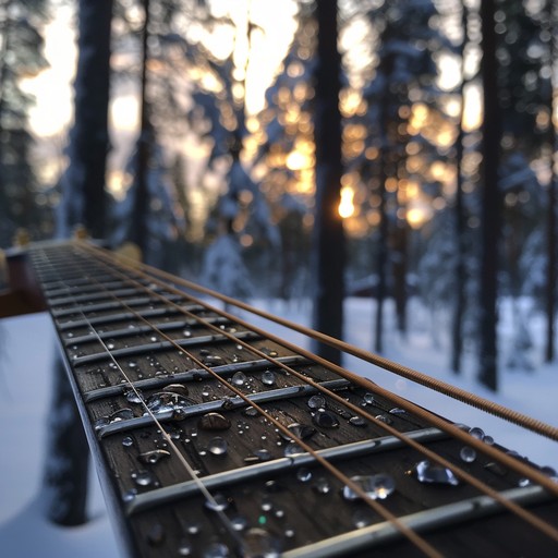 Reflecting on the calm beauty of finland's northern lights and the longing for serene winter memories, this instrumental combines emotive synths with resonant guitar. The music creates an enveloping, nostalgic atmosphere, reminiscent of tranquil nights under the shimmering lights.