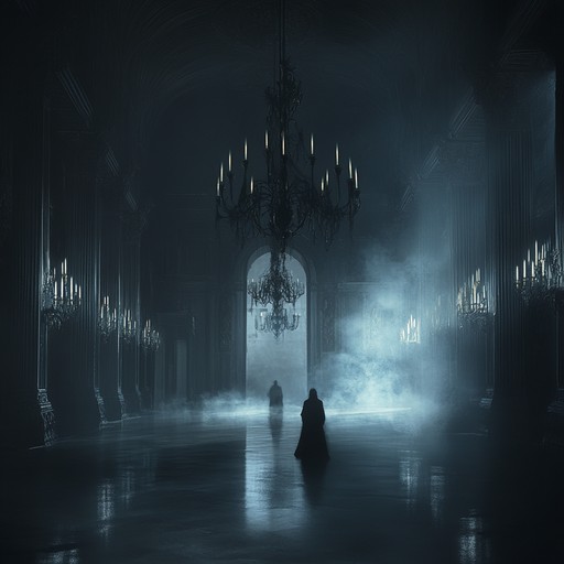 This piece explores an eerie midnight ball within the confines of a gothic castle, led by a mysterious host. Haunting piano and ominous strings intertwine, creating atmospheres filled with both seductive darkness and theatrical gothic allure, musically painting a scene of ominous enchantment.