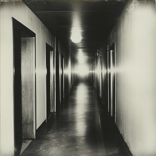 In this track, the haunting resonance of a dilapidated mental asylum is brought to life through the chilling echoes of distant voices and fleeting shadows. The sound encapsulates a journey through the forgotten corridors where the whispers of the past remain eternally trapped within peeling walls