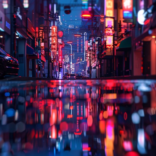 Travel through a city at twilight with melancholic synths and beats that evoke deep feelings of nostalgia and bittersweet moments, ideal for reflective and introspective moods.