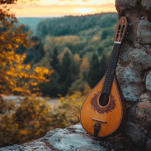 A calm and soothing instrumental piece featuring the delicate sounds of the lute, transporting listeners to the tranquil settings of medieval landscapes. This melody is reminiscent of ancient tales and peaceful moments, inspiring reflection and inner peace.