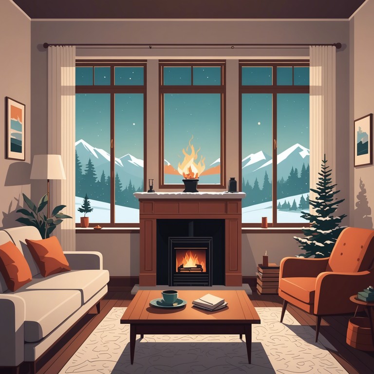 This track features a calming piano composition that captures the essence of a snow covered landscape bathed in the glow of holiday lights. The music is crafted to evoke feelings of warmth, joy, and the serene quiet of winter nights, making it perfect for reflective evenings by the fire or festive holiday gatherings.