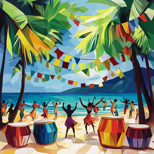 An invigorating calypso instrumental that showcases the lively steelpan melodies and vibrant rhythms of the caribbean. The bold steel drum leads dance over rhythmic percussion, evoking images of sunny beaches and joyful celebrations.