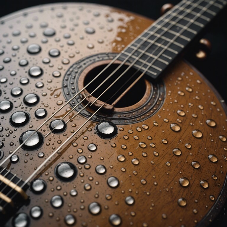 Delving deeper into the introspective journey, this version highlights the sarod's intricate ability to mimic nature’s whispers amidst a torrential downpour, deepening the listener's connection to both the music and the emotional landscape it explores.