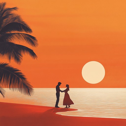 A joyous celebration of love with an upbeat tempo, highlighting cheerful instruments and vibrant rhythms. The track dances through sunny beaches, joyful laughter, and tender moments, creating a blissful romantic ambiance perfect for summer evenings