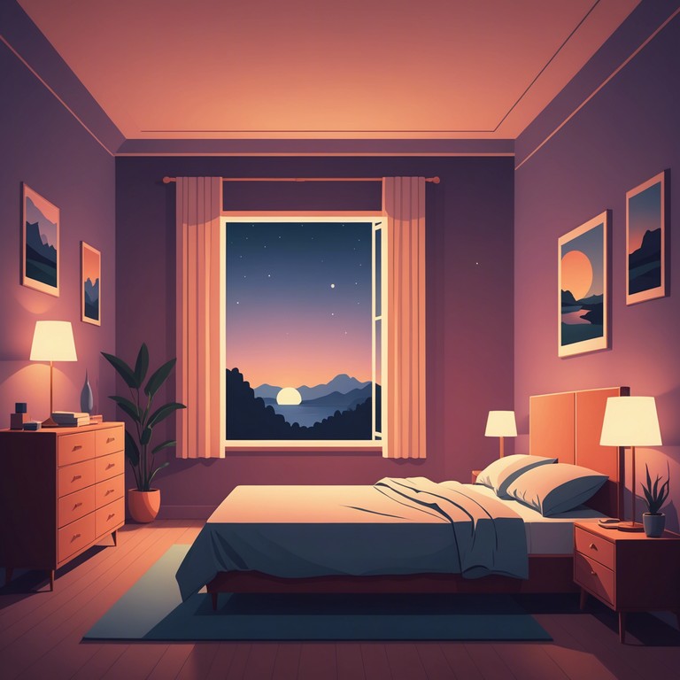 A soothing composition meant to enhance the quiet moments just before sleep, using gentle melodies played on an electric piano to create an atmosphere of peace and tranquility.