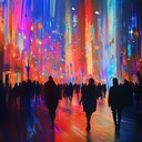 energetic city vibes with funky, rhythmic, dancefloor grooves