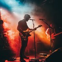 intense rock guitars drive passionate, energetic midnight anthem