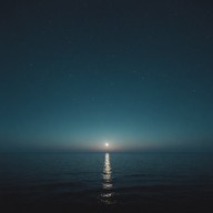 deep, dark soundscape with reflective synth
