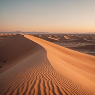 mystical acoustic strings, echoing through barren sands