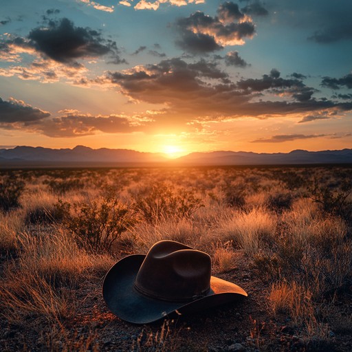 A heartfelt instrumental journey through the dusty trails of the old west, evoking the nostalgia of bygone cowboy days under the expansive desert sky. Sweeping melodies and gentle rhythms capture the essence of a simpler time filled with open landscapes and rugged adventures.