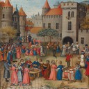 medieval melodies evoking uplifting joy and euphoric feelings