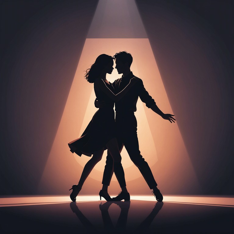 Imagine a spirited tango that simulates an intense argument between dance partners, where every accordion note is a sharp rebuttal in their fiery dialogue, escalating before reaching a passionate resolve.