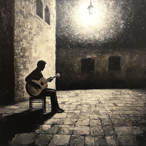 This sultry neoclassical piece features flowing guitar melodies and rich orchestral textures, encapsulating the enchanting atmosphere of seville at midnight, where love and intrigue fill the warm night air.