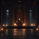 calming ambient music blended with ancient spiritual influences