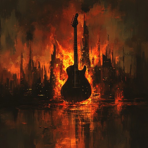 Raging guitars and relentless drumming set the stage for this invigorating instrumental piece, invoking an intense, chaotic atmosphere with rapid transitions between heavy breakdowns and blistering solos. Perfect for channels that require high energy, commanding soundscapes.