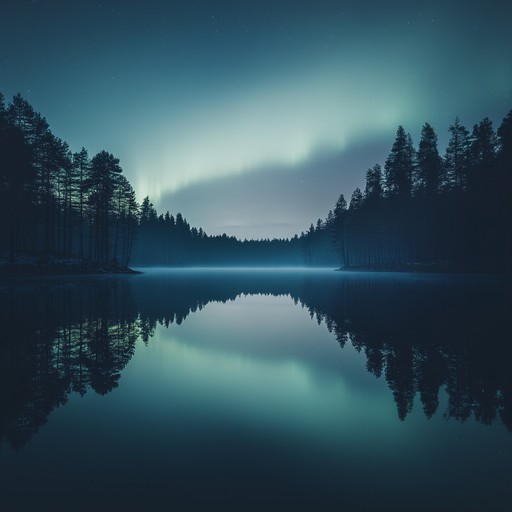 This composition captures the serene beauty of finnish landscapes, blending soothing melodies with gentle harmonies. It creates an atmosphere of peace and reflection, perfect for unwinding and mindfulness. The music flows effortlessly, like a calm river under the majestic northern lights.