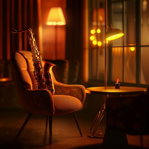 Experience the tranquility of a bygone era with a soothing jazz composition featuring gentle swing rhythms and mellow saxophone melodies, perfect for an afternoon of relaxation and nostalgia.