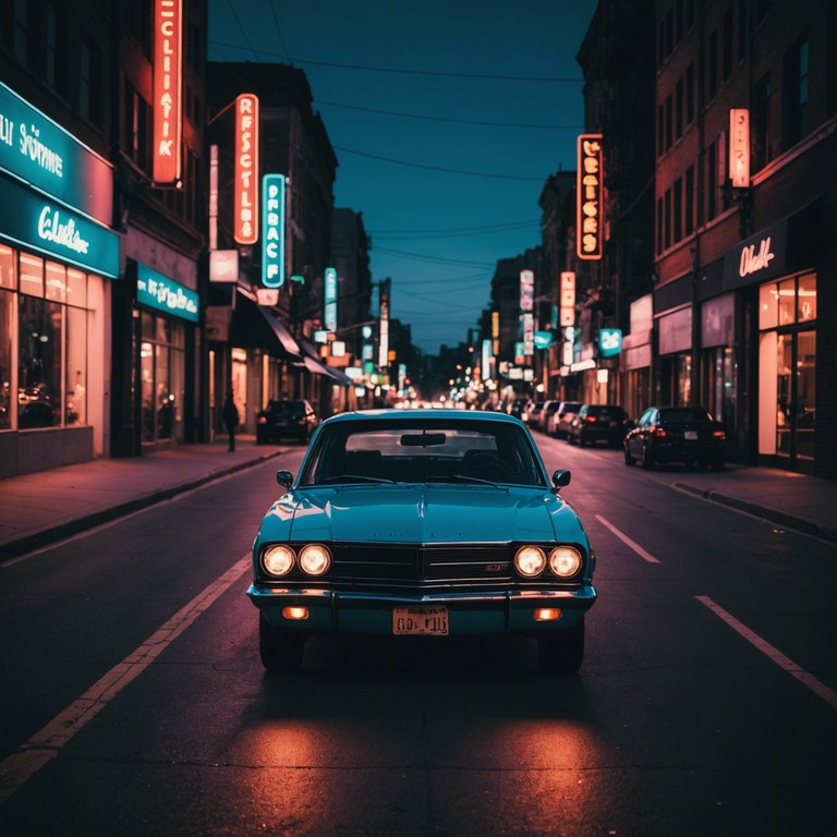 Combining the crisp electronic beats of modern house with the brass and swing of the 1920s, this track is an exhilarating ride through past and present musical landscapes. The piece encapsulates the essence of a sunset drive in a retro futuristic city, with energetic rhythms and catchy melodic hooks.