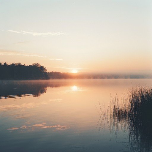 A tranquil tune that embodies a warm and tender sunrise serenade, with the acoustic guitar’s soft strumming creating a heartwarming and reflective environment. Perfect for moments of peace and romantic reflections.