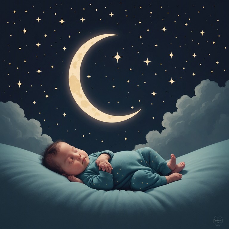 This instrumental track features soft, dreamy melodies ideal for calming and soothing children before bedtime. The music embodies a serene soundscape with delicate nuances that provide a comforting atmosphere for sleep.