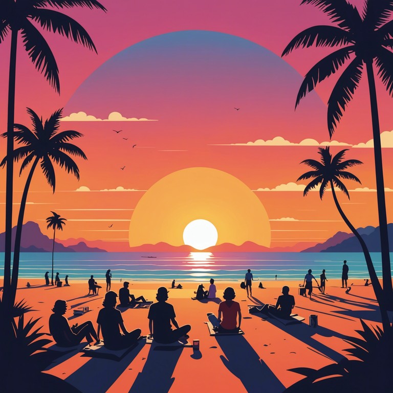 This instrumental piece captures the essence of a joyous 70s sunset party. Featuring funky guitar riffs and a pulsating bassline, it exudes an atmosphere of freedom and fun, perfect for reminiscing or creating new memories.