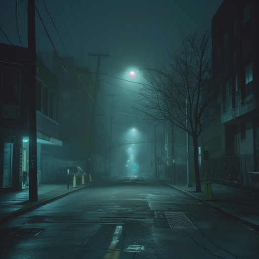 Dive into the murky depths of an abandoned urban landscape where ghostly apparitions patrol the night. This instrumental phonk track incorporates haunting melodies with deep, reverberating beats and a sense of looming dread. Picture a journey through desolate streets with ominous shadows and unsettling sounds echoing through the evening air.