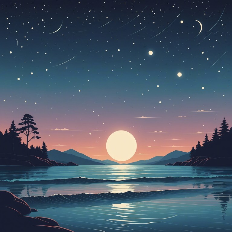 Imagine walking under a star filled sky where the gentle sounds of a guitar blend with soft rhythms, creating a perfect backdrop for an evening of relaxation and introspection.