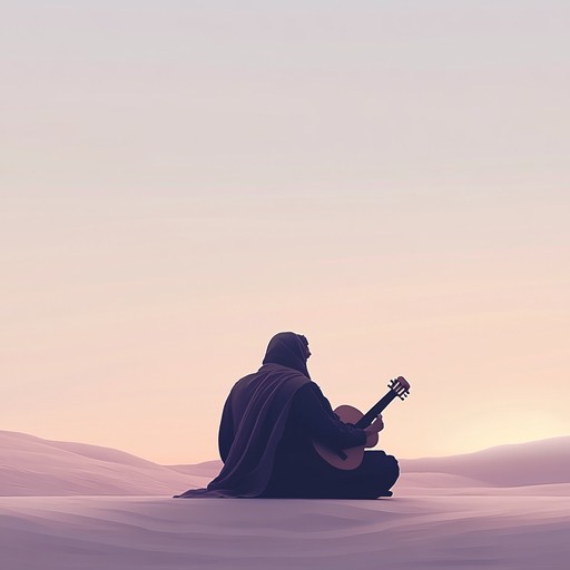 Transport yourself to a nomadic evening with this soulful blend of expressive oud melodies and traditional ethnic rhythms, setting the mood for reflection and peace as the day turns into night.