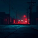 an eerie instrumental journey through deserted urban soundscapes