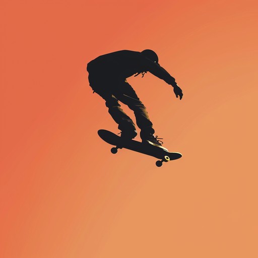 Fast-paced skate rock track with driving electric guitars, pounding drums, and a rebellious attitude. Perfect for shredding the skatepark or cruising the streets with your crew.