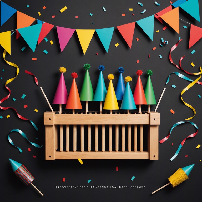 An engaging track with playful rhythms and uplifting melodies, specifically geared towards enhancing the joyful atmosphere at parties or family gatherings. The marimba leads a full bodied, resonant sound that perfectly complements any birthday or anniversary festivity.