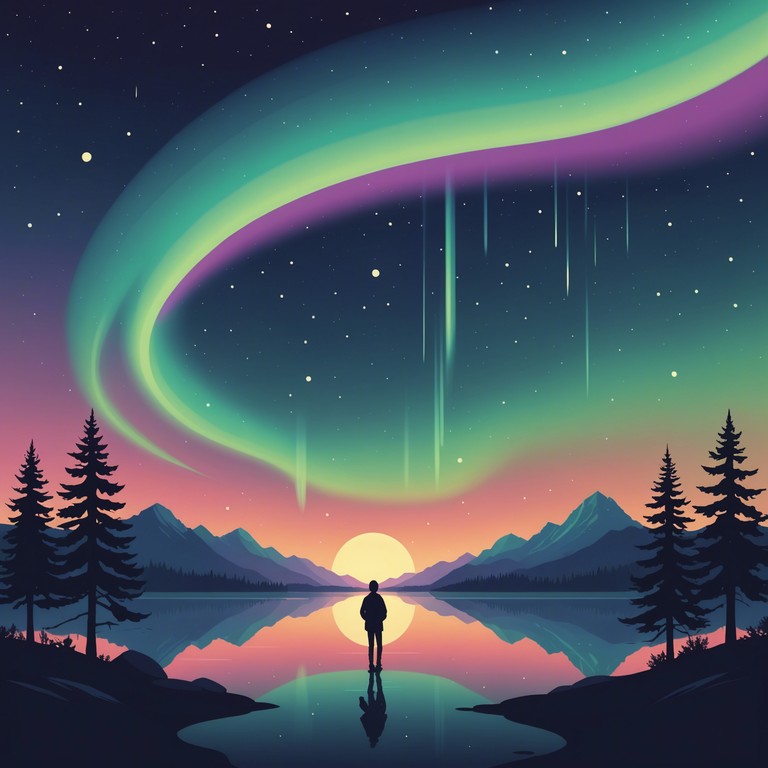 This track fuses dreamy, soaring melodies with compelling dance beats creating an atmosphere of a celestial dance floor floating among the stars. Perfect for invoking a sense of escape and wonder, the song uses synthesized sounds to weave a tapestry of mystical, rhythmically engaging soundscapes.