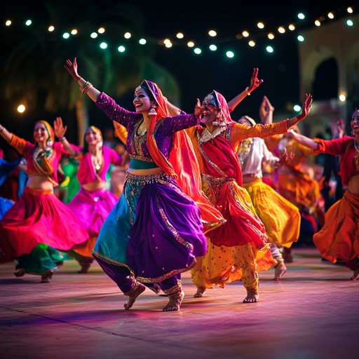 This majestic bhangra track brings a celebratory atmosphere with its fusion of traditional dhol rhythms and orchestral elements. Dynamic percussion and grand brass create an uplifting experience, ideal for festive occasions.