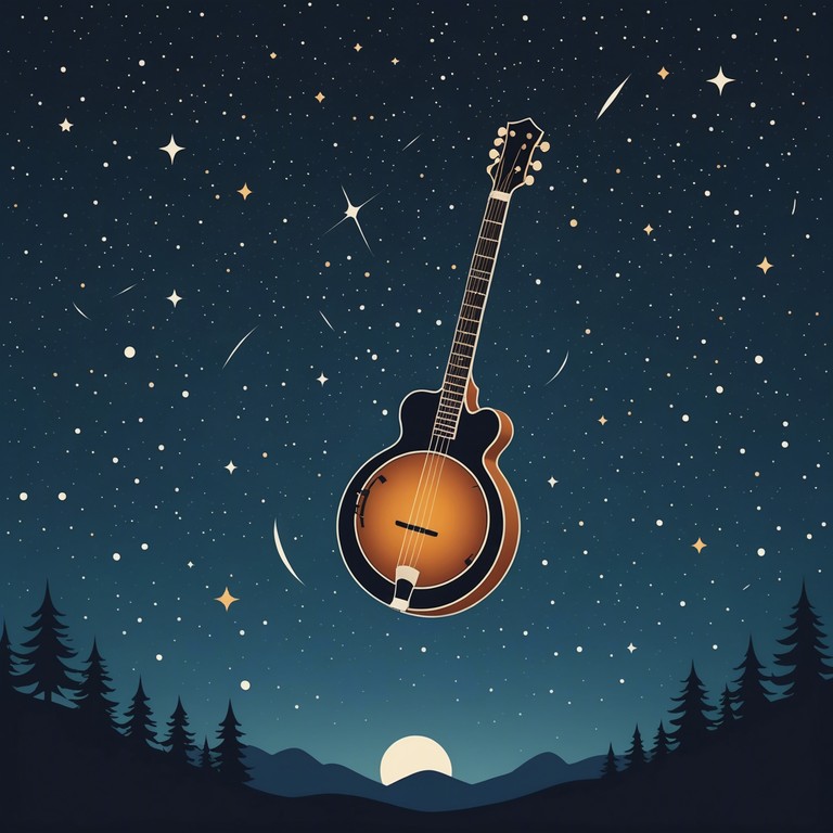 Introducing a charming track where each strum of the banjo brings the night's sky to life, reflecting a simplicity and purity that engenders relaxation and peace, perfect for night time gatherings or solitary reflection under the open sky.