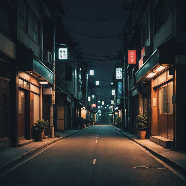 A deeper exploration of contemporary and traditional korean sounds blended into a seamless instrumental track that evokes a night wandering through neon lit streets of seoul, feeling the pulse of the city and the mystery of the shadows.