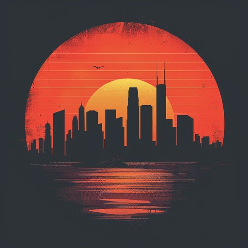 Imagine a smooth and soulful instrumental track that captures the essence of a sun-setting cityscape; the kind of track that you play while driving through the city at dusk, reflecting on the day's events and unwinding. The song should have a relaxed groove, rich with emotion and a touch of nostalgia.