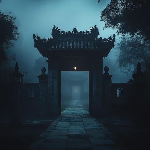 This instrumental piece combines haunting erhu performances with ambient textures, creating a soundscape that transports listeners to eerie, ancient landscapes filled with mystery and suspense.