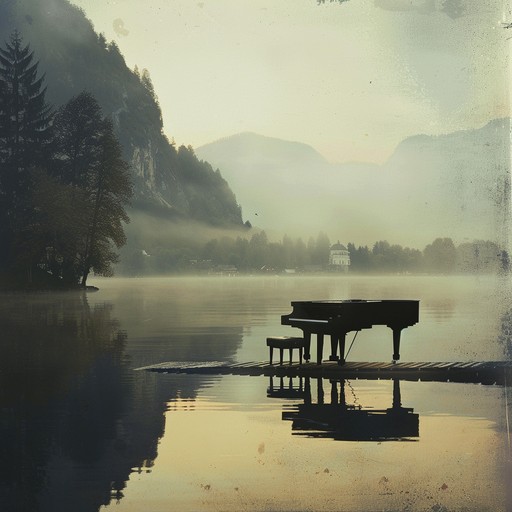 This piano piece captures the silent elegance of dawn, with neoclassical melodies that gently flow like morning light, painting a serene and peaceful soundscape.