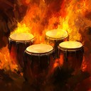 a fiery instrumental expressing rebellion through afro cuban rhythms