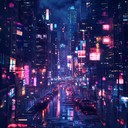 synthwave melodies blending nostalgia and modern electronic sounds